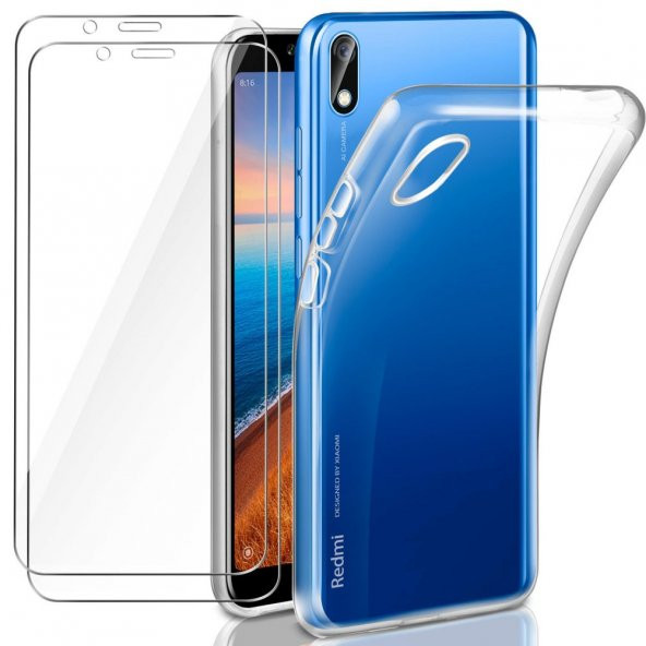 Xiaomi Redmi 7 Kılıf Lüx Kamera Korumalı Şeffaf Silikon Kılıf ürün görseli 1