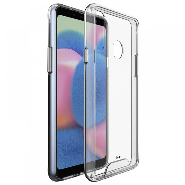 Samsung Galaxy A20S Kılıf Lüx Şeffaf Silikon Kılıf ürün görseli 1