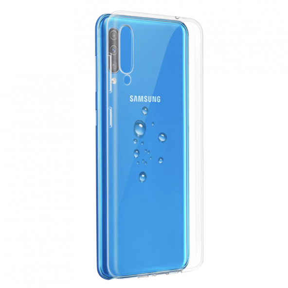 Samsung Galaxy A30S Kılıf Lüx Şeffaf Silikon Kılıf ürün görseli 1