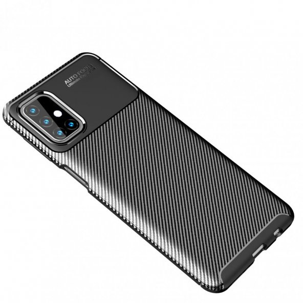 Samsung Galaxy M31S Kılıf Focus Karbon Silikon Kılıf ürün görseli 1