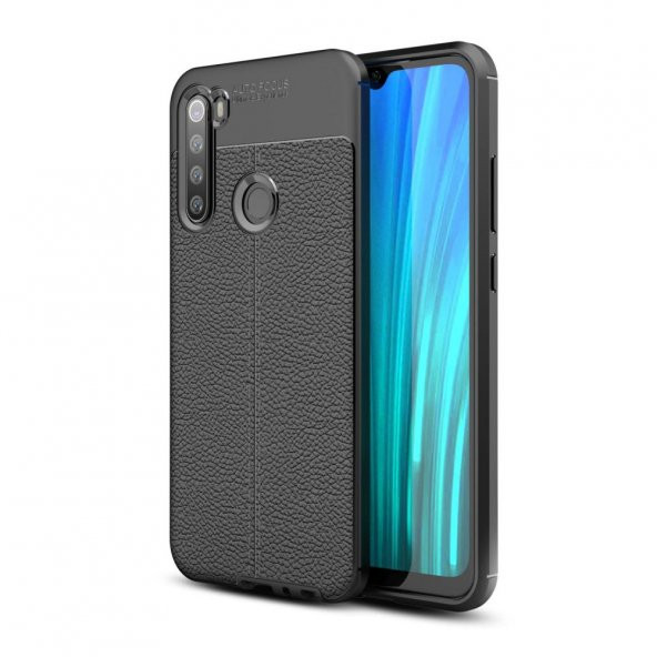 Xiaomi Redmi Note 8 Kılıf Focus Derili Kamera Korumalı Kılıf ürün görseli 1