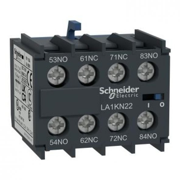 Schneider LA1KN31, 3NA+1NK, TeSys K Kontaktörler İçin Yardımcı Kontak Blok ürün görseli 1