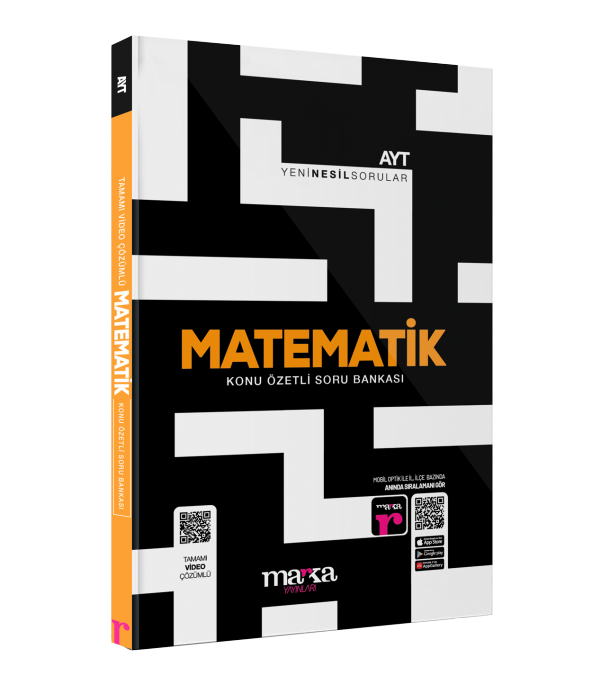 Marka Yayınları AYT Matematik Konu Özetli Yeni Nesil Soru Bankası Tamamı Video Çözümlü ürün görseli 1