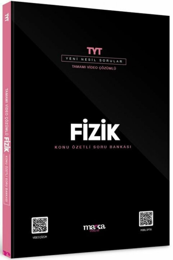 Marka Yayınları 2023 TYT Fizik Konu Özetli Yeni Nesil Soru Bankası Tamamı Video Çözümlü ürün görseli 1