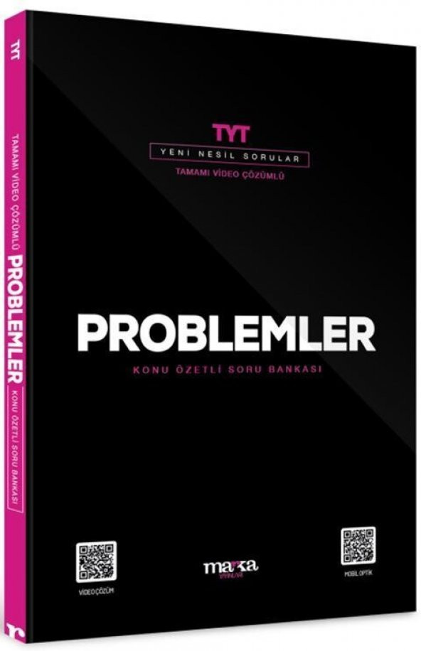 Marka Yayınları 2023 TYT Problemler Konu Özetli Yeni Nesil Soru Bankası Tamamı Video Çözümlü ürün görseli 1