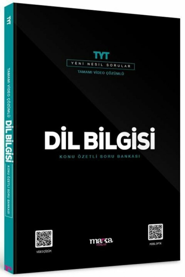 Marka 2025 YKS TYT Dil Bilgisi Konu Özetli Soru Bankası Video Çözümlü Marka Yayınları ürün görseli 1