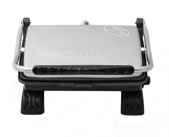 Döküm Organik Tost Makinesi 1800w Inox GRİ Ev Tipi ürün görseli 1