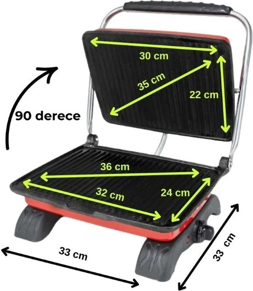 Döküm Tost Makinesi - Resim 4