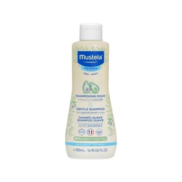 Mustela Gentle Shampoo Bebek Şampuan 500 ml ürün görseli 1