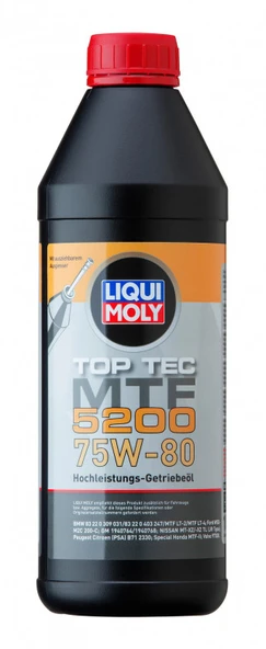 Liqui Moly Top Tec Mtf 5200 75W-80 Şanzıman Yağı 1 Litre 21688 ürün görseli 1