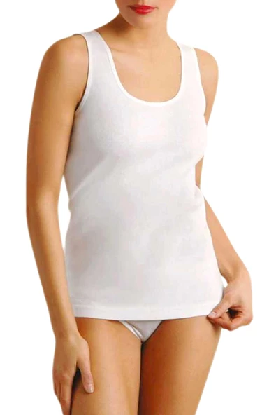 Kadın Saten Biyeli Geniş Askılı Atlet 2010 BGL-ST00975 ürün görseli 1
