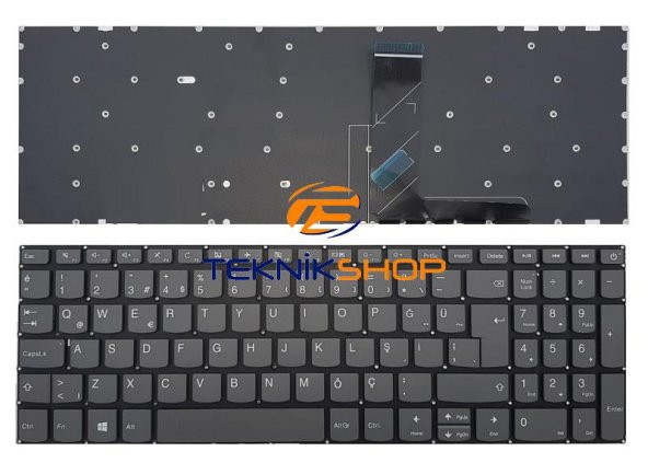 Lenovo 320-15ISK, 330-15IKB Notebook Klavye Füme TR nk-kr30541-346740 ürün görseli 1