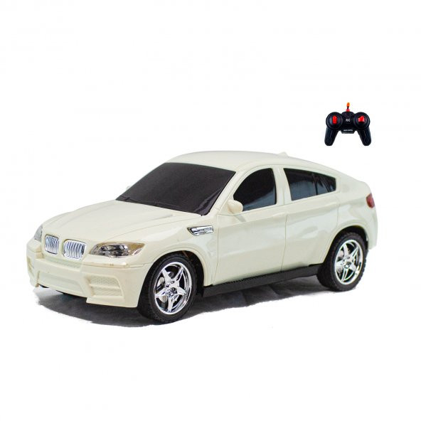Uzaktan Kumandalı Jep Beyaz 1/18 Ful Fonksiyon Pilli Işıklı 20 CM ürün görseli 1