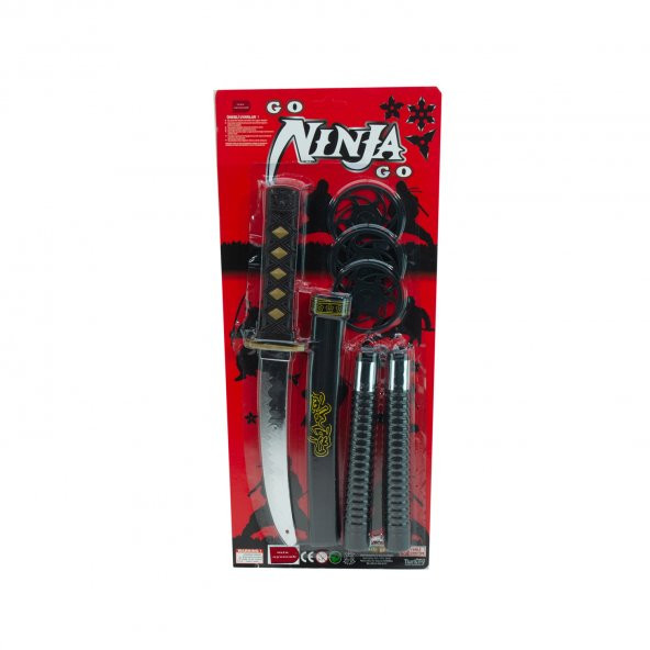 Oyuncak Ninja Kılıc Oyun Seti 6 Parça ürün görseli 1