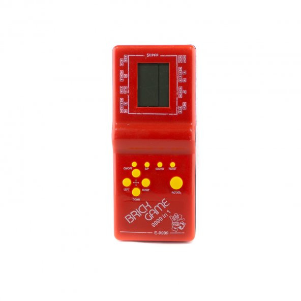 Nostaljik El Atarisi Tetris Kırmızı ürün görseli 1