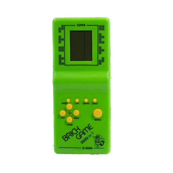 Nostaljik El Atarisi Yeşil Tetris ürün görseli 1