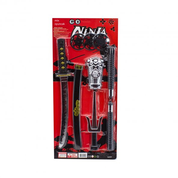 Oyuncak Ninja Kılıc Oyun Seti 7 Parça ürün görseli 1