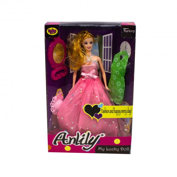 Oyuncak Manken Bebek Anlily 30 Cm ürün görseli 1