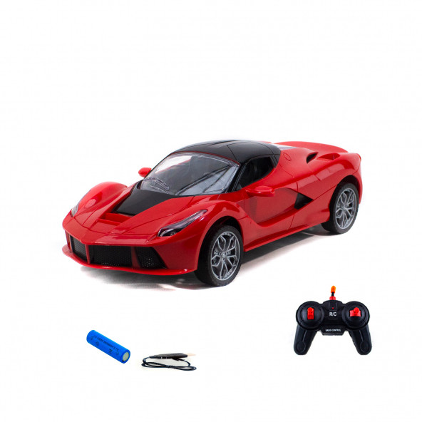 1:16 Ölçek Uzaktan Kumandalı La Ferrari Işıklı Şarjlı ürün görseli 1