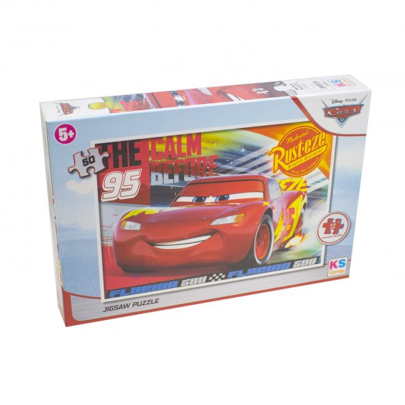 Cars Şimşek Mcqeen Puzzle 50 Parça ürün görseli 1