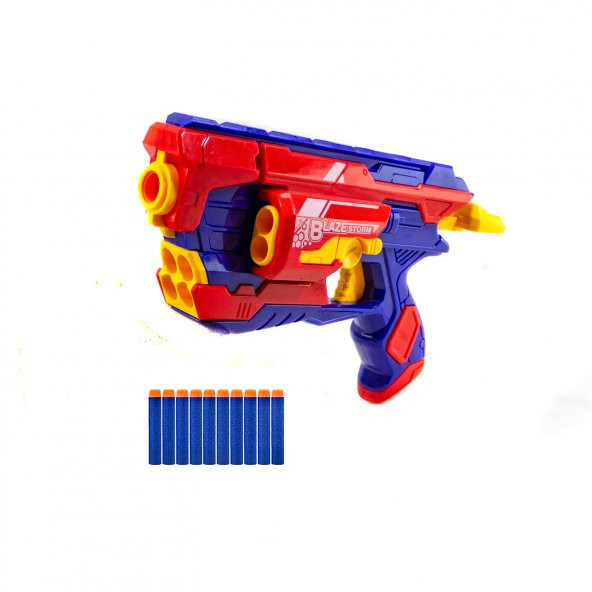 Nerf Blaze Storm Sünger Atan Tabanca 10 Mermi ürün görseli 1