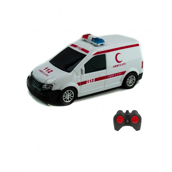 1:20 Ölçek Uzaktan Kumandalı Ambulans Full Fonksiyon ürün görseli 1