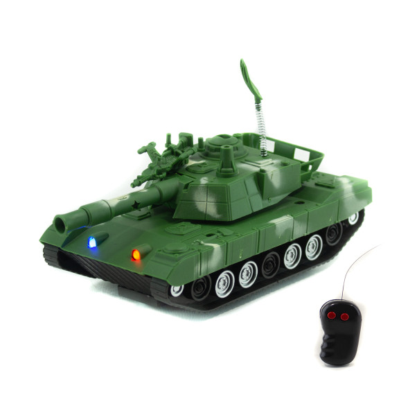 Uzaktan Kumandalı Tank Işıklı Oyuncak Tank Yarım Fonksiyon ürün görseli 1