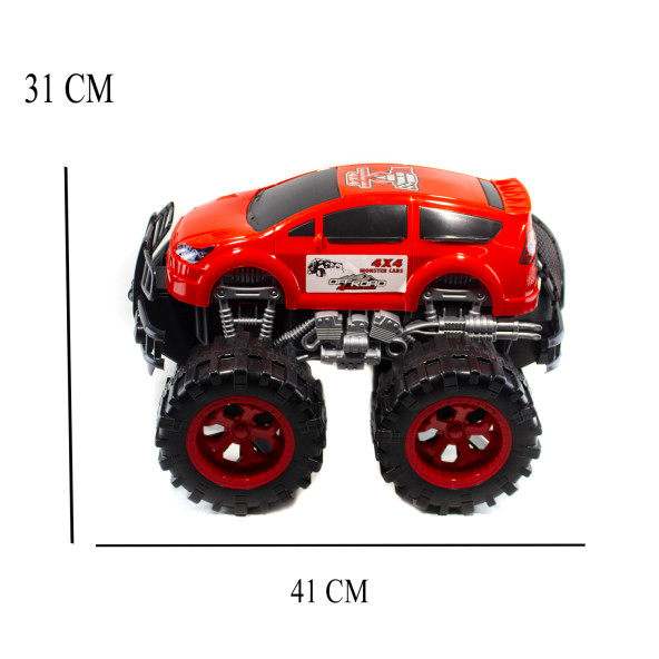 Oyuncak Monster Araba Dev Boy 41 Cm - Resim 3
