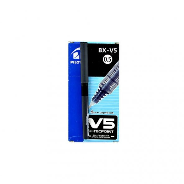 Pilot V7 Hi-Tecpoint Kalem Kalem Siyah 12 Adet ürün görseli 1