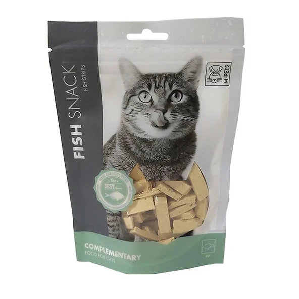 M-Pets Fish Strips Balıklı Kedi Ödülü 80gr ürün görseli 1
