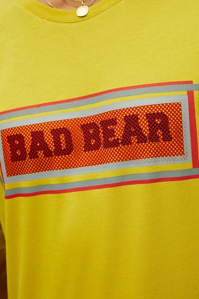 Bad Bear 22.01.07.047-C119 Mesh Erkek Tişört - Resim 2