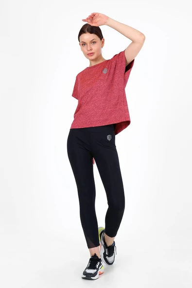 Sportonex SO21S005 Run Poly Kadın Tişört - Resim 7