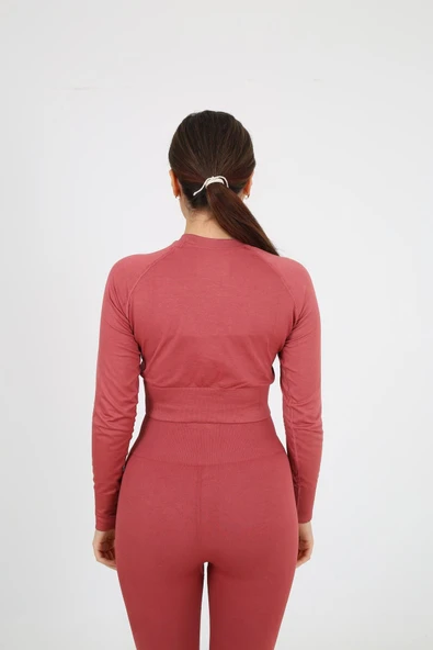 Sportonex SO22F006 Seamless Kadın Crop - Resim 2