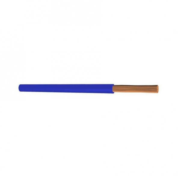0.75mm Nyaf Kablo Hes 1 Metre-Mavi ürün görseli 1