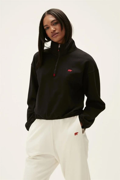 Bad Bear 22.04.12.004-C01 Scarlette Half Zip Kadın Sweatshirt ürün görseli 1
