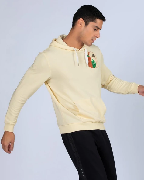 Kappa 321J5MW057-K Authentic Graphik Valter Tk Erkek Sweatshirt - Resim 3