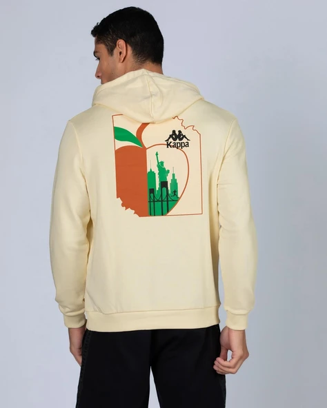Kappa 321J5MW057-K Authentic Graphik Valter Tk Erkek Sweatshirt - Resim 6
