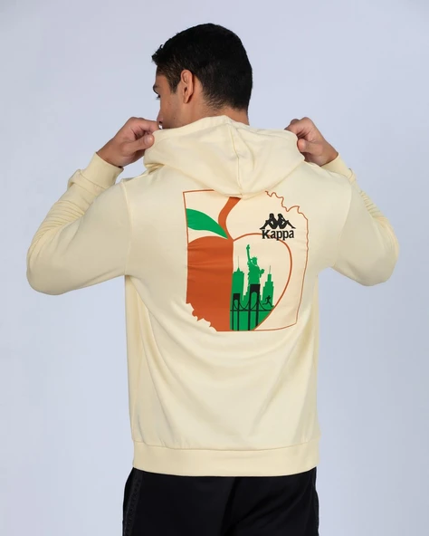 Kappa 321J5MW057-K Authentic Graphik Valter Tk Erkek Sweatshirt - Resim 5
