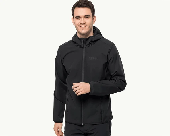 Jack Wolfskin 1307471-6000 Bornberg M Erkek Softshell Ceket - Resim 4