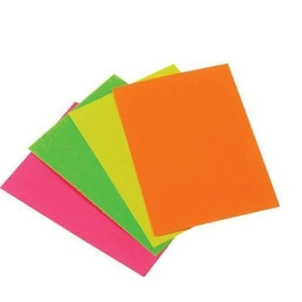 Fon Kartonu Canlı Renkler Karışık 4 Renk 50 X 70 50Li ürün görseli 1