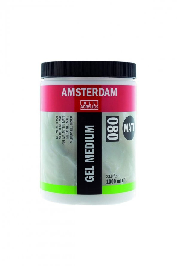 AMSTERDAM GEL MEDIUM MATT 080 1000ML ürün görseli 1