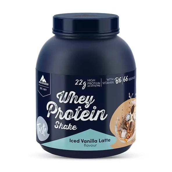 Multipower Pure Whey Protein 2000gr - Vanilyalı Latte Aromalı ürün görseli 1