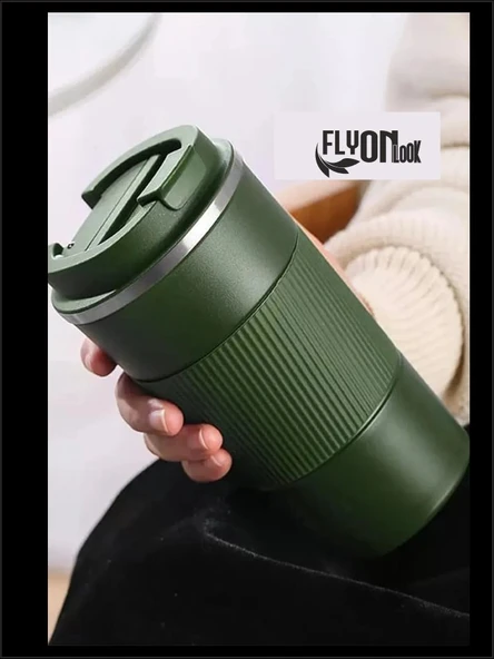 Çift Katmanlı Paslanmaz Çelik Sızdırmaz Termos Bardak 500 Ml Kupa Araç Kahve Çay Termos -549 ürün görseli 1