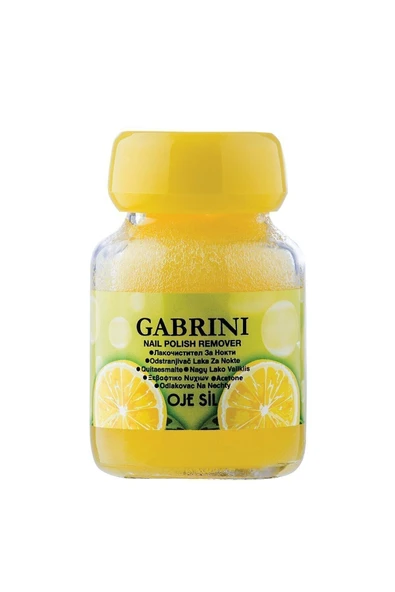 Gabrini Cam Şişe Aseton Limon ürün görseli 1