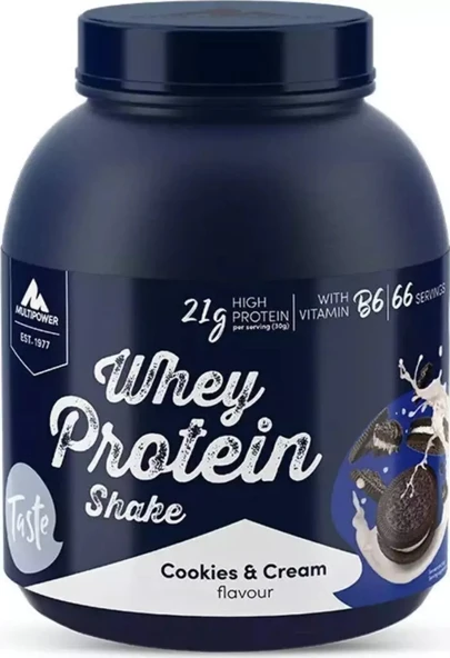 Multipower Whey Protein Tozu 2000 gr Cookies Cream ürün görseli 1