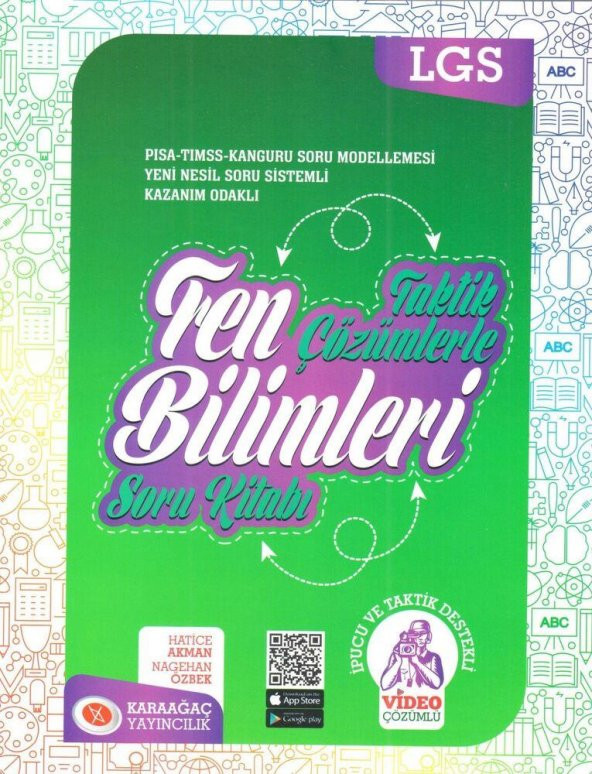 LGS Fen Bilimleri Taktik Çözümlerle Soru Kitabı Karaağaç Yayınları ürün görseli 1