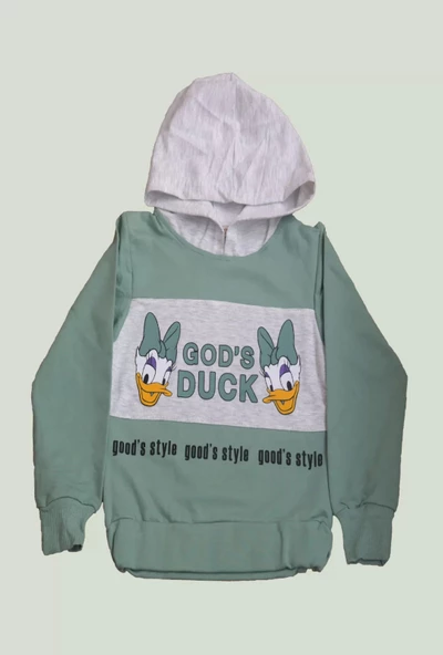 DaisyDuck Yeşil Eşofman Takım - Resim 6
