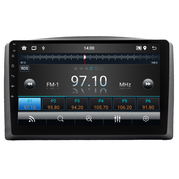 Mercedes Vito Android Multimedya Sistemi (2018-2022) CRV-4344X - Resim 6