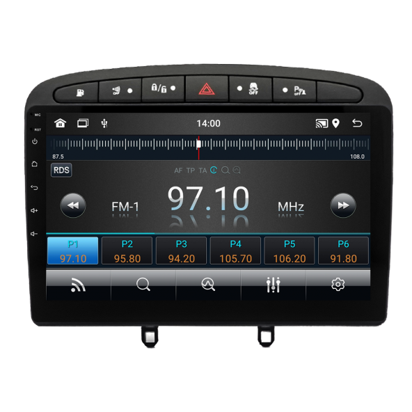 Peugeot 308 Android Multimedya Sistemi (2008-2013) - Resim 6