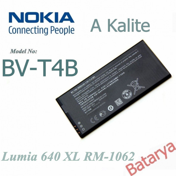 Nokia BV-T4B Batarya Nokia Lumia 640 Xl Uyumlu Yedek Batarya ürün görseli 1